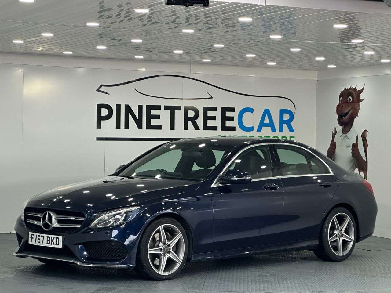 A 2017 MERCEDES-BENZ C-CLASS 2.1 C220d AMG Line Saloon 4dr Diesel G-Tronic+ Euro 6 (s/s) (170 ps) A 2017 MERCEDES-BENZ C-CLASS 2.1 C220d AMG Line Saloon 4dr Diesel G-Tronic+ Euro 6 (s/s) (170 ps)