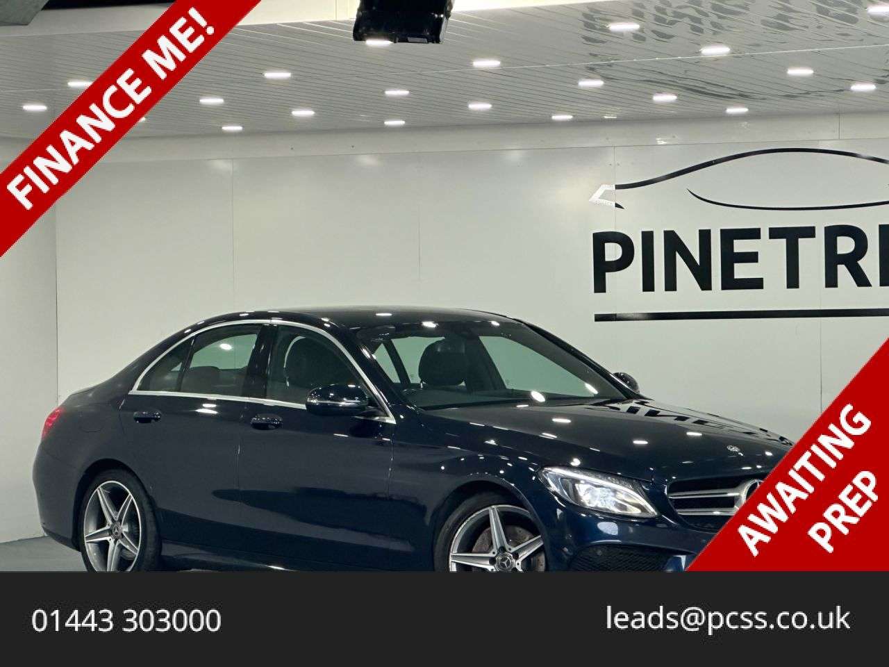 A 2017 MERCEDES-BENZ C-CLASS 2.1 C220d AMG Line Saloon 4dr Diesel G-Tronic+ Euro 6 (s/s) (170 ps) A 2017 MERCEDES-BENZ C-CLASS 2.1 C220d AMG Line Saloon 4dr Diesel G-Tronic+ Euro 6 (s/s) (170 ps)