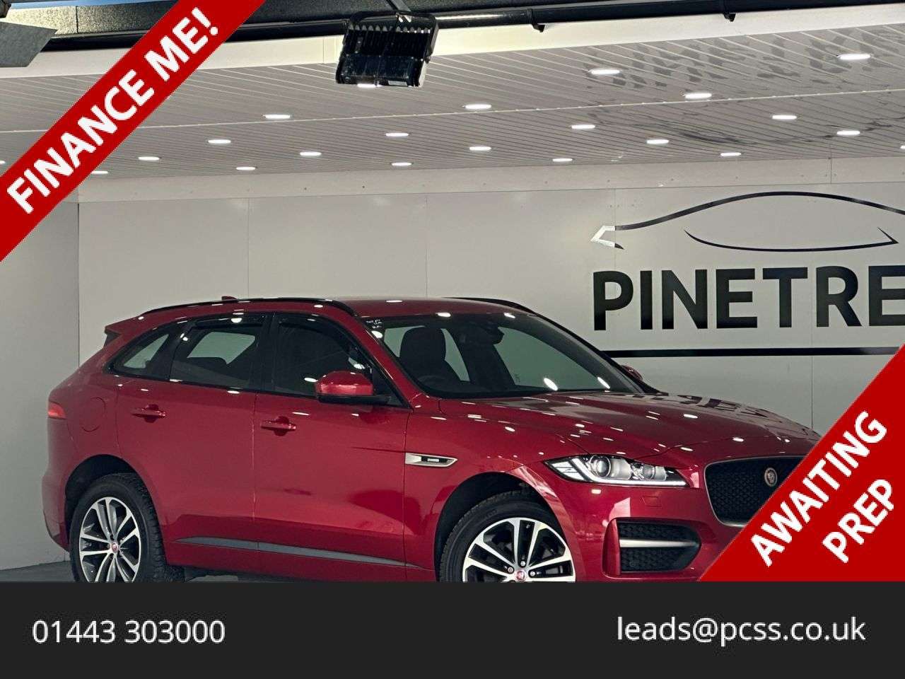 A 2018 JAGUAR F-PACE 2.0 D240 R-Sport SUV 5dr Diesel Auto AWD Euro 6 (s/s) (240 ps) A 2018 JAGUAR F-PACE 2.0 D240 R-Sport SUV 5dr Diesel Auto AWD Euro 6 (s/s) (240 ps)