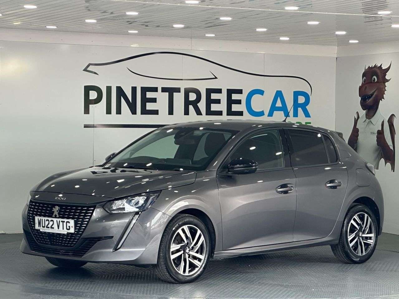 A 2022 PEUGEOT 208 1.2 PureTech Allure Premium Hatchback 5dr Petrol Manual Euro 6 (s/s) (100 p A 2022 PEUGEOT 208 1.2 PureTech Allure Premium Hatchback 5dr Petrol Manual Euro 6 (s/s) (100 p