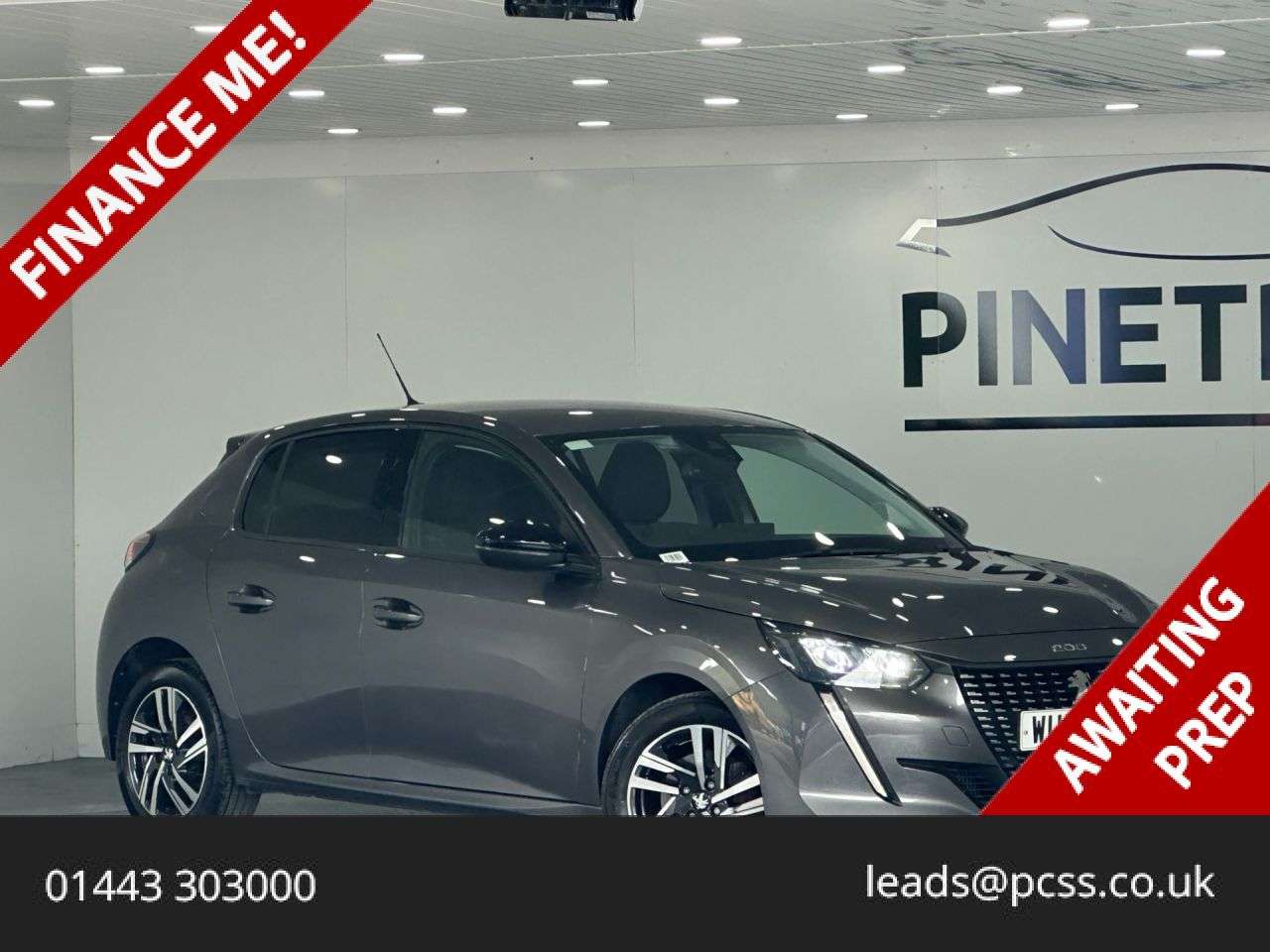 A 2022 PEUGEOT 208 1.2 PureTech Allure Premium Hatchback 5dr Petrol Manual Euro 6 (s/s) (100 p A 2022 PEUGEOT 208 1.2 PureTech Allure Premium Hatchback 5dr Petrol Manual Euro 6 (s/s) (100 p