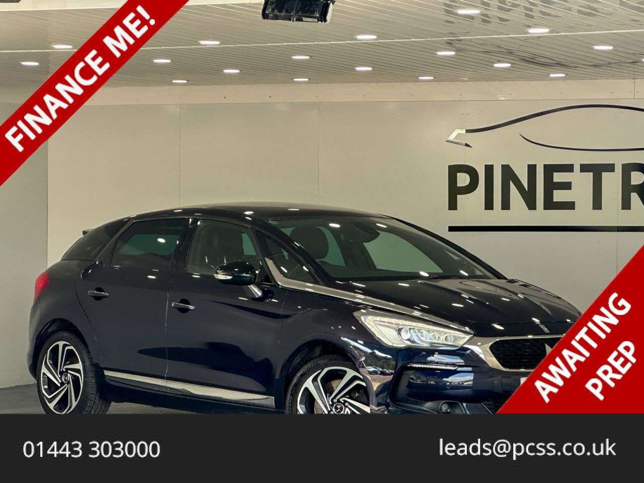 A 2017 DS AUTOMOBILES DS 5 2.0 BlueHDi Prestige Hatchback 5dr Diesel EAT6 Euro 6 (s/s) (180 ps) A 2017 DS AUTOMOBILES DS 5 2.0 BlueHDi Prestige Hatchback 5dr Diesel EAT6 Euro 6 (s/s) (180 ps)