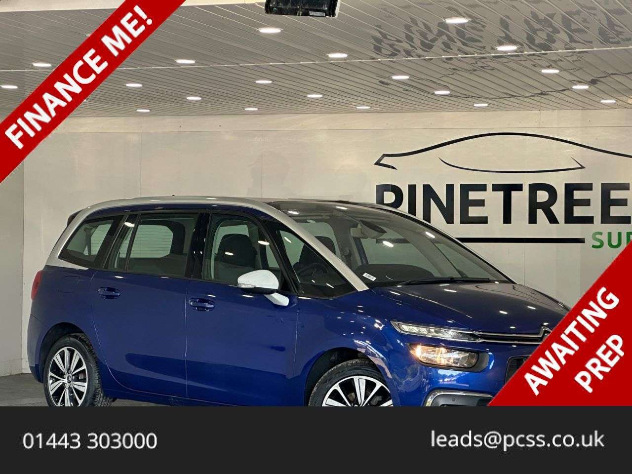 A 2016 CITROEN GRAND C4 PICASSO 1.6 BlueHDi Feel MPV 5dr Diesel Manual Euro 6 (s/s) (120 ps) A 2016 CITROEN GRAND C4 PICASSO 1.6 BlueHDi Feel MPV 5dr Diesel Manual Euro 6 (s/s) (120 ps)