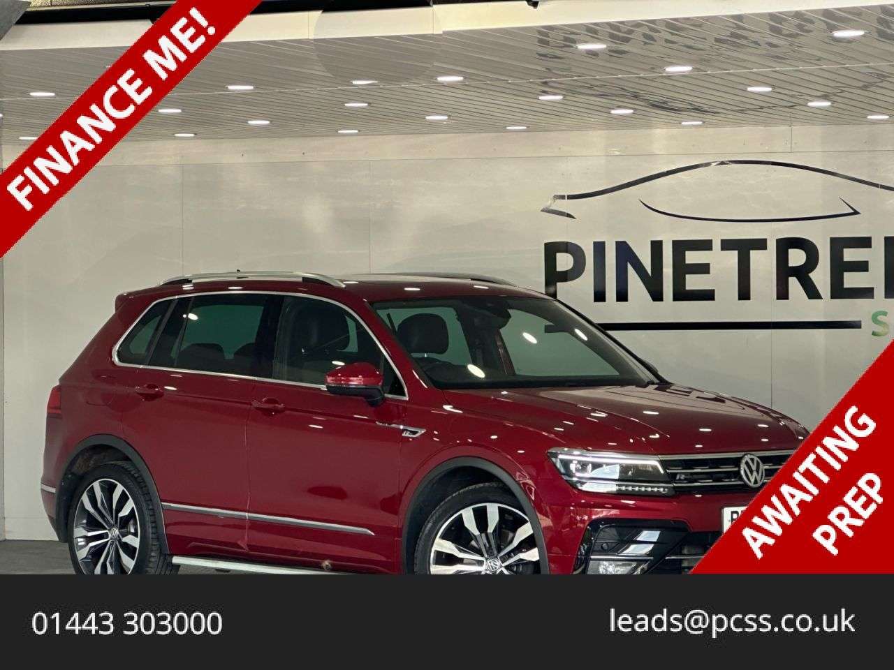 A 2018 VOLKSWAGEN TIGUAN 2.0 TDI R-Line SUV 5dr Diesel DSG Euro 6 (s/s) (150 ps) A 2018 VOLKSWAGEN TIGUAN 2.0 TDI R-Line SUV 5dr Diesel DSG Euro 6 (s/s) (150 ps)