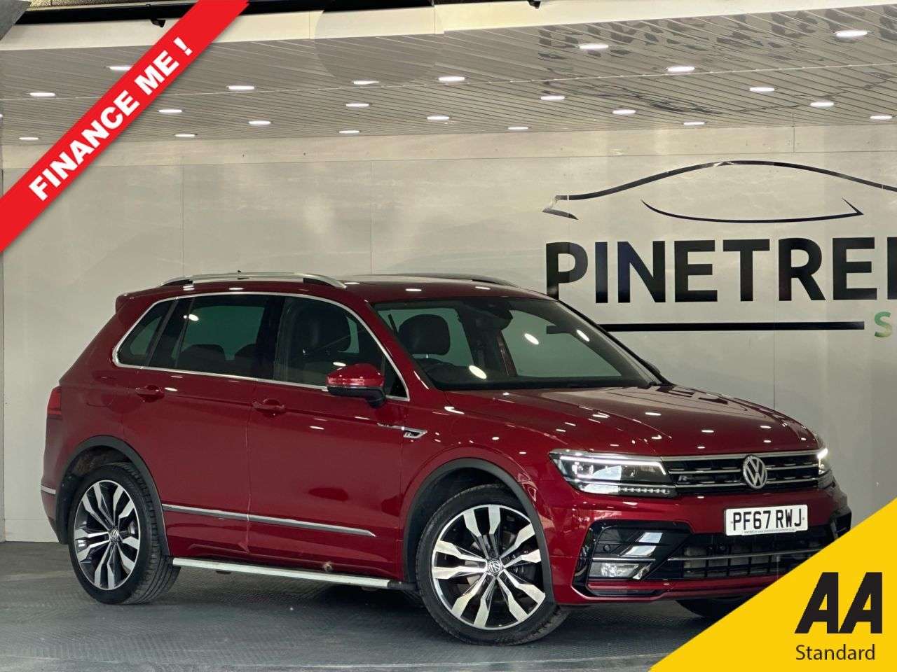 A 2018 VOLKSWAGEN TIGUAN 2.0 TDI R-Line SUV 5dr Diesel DSG Euro 6 (s/s) (150 ps) A 2018 VOLKSWAGEN TIGUAN 2.0 TDI R-Line SUV 5dr Diesel DSG Euro 6 (s/s) (150 ps)