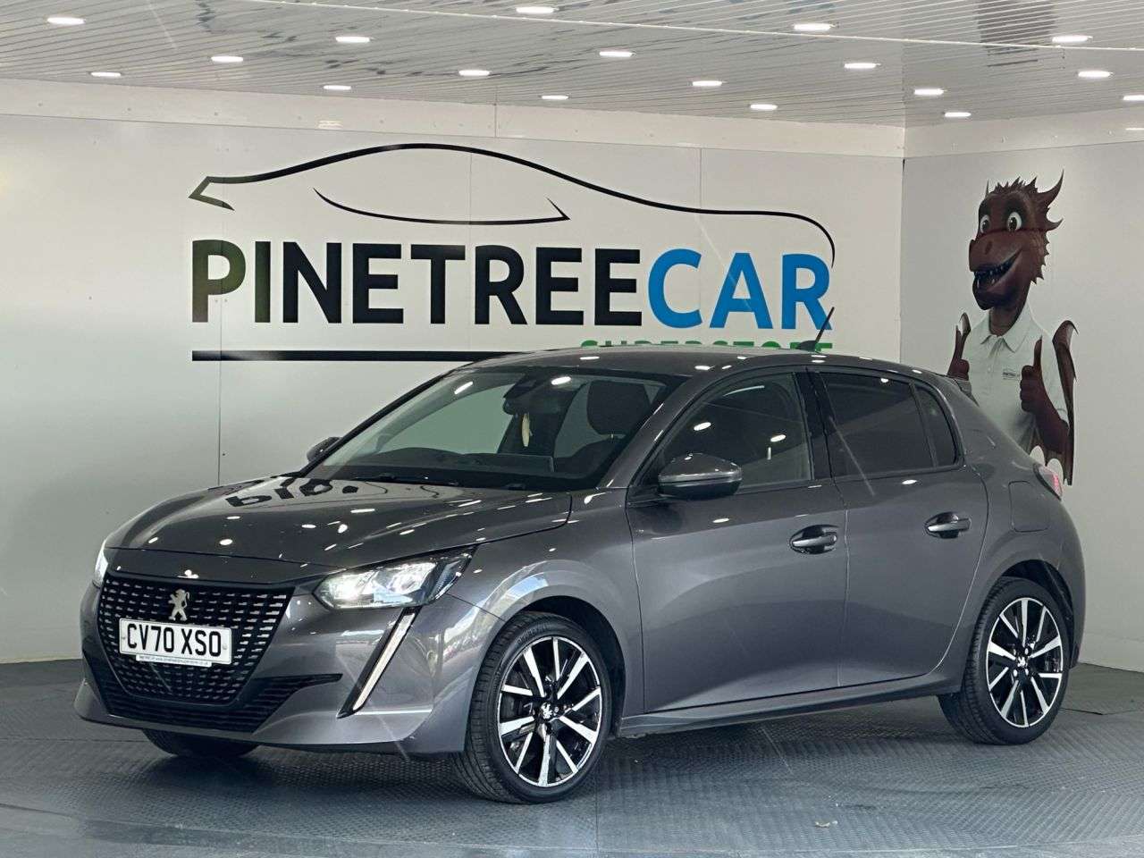 A 2020 PEUGEOT 208 1.2 PureTech Allure Premium Hatchback 5dr Petrol Manual Euro 6 (s/s) (100 p A 2020 PEUGEOT 208 1.2 PureTech Allure Premium Hatchback 5dr Petrol Manual Euro 6 (s/s) (100 p