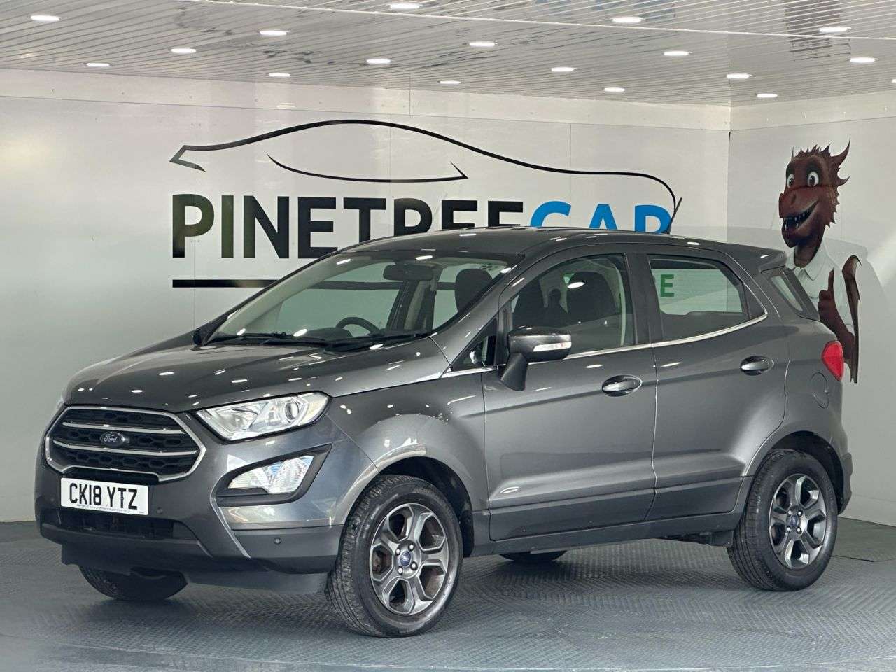 A 2018 FORD ECOSPORT 1.0T EcoBoost Zetec SUV 5dr Petrol Manual Euro 6 (s/s) (125 ps) A 2018 FORD ECOSPORT 1.0T EcoBoost Zetec SUV 5dr Petrol Manual Euro 6 (s/s) (125 ps)