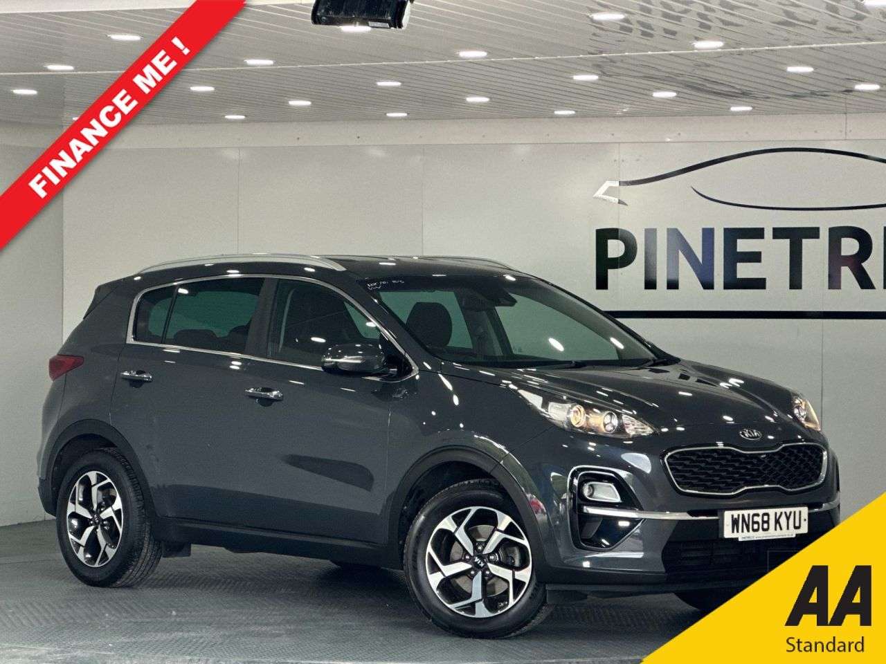 A 2018 KIA SPORTAGE 1.6 CRDi 2 SUV 5dr Diesel Manual Euro 6 (s/s) (134 bhp) A 2018 KIA SPORTAGE 1.6 CRDi 2 SUV 5dr Diesel Manual Euro 6 (s/s) (134 bhp)