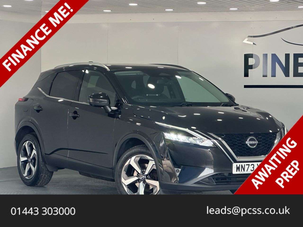 A 2023 NISSAN QASHQAI 1.3 DIG-T MHEV N-Connecta SUV 5dr Petrol Hybrid Manual Euro 6 (s/s) (140 ps A 2023 NISSAN QASHQAI 1.3 DIG-T MHEV N-Connecta SUV 5dr Petrol Hybrid Manual Euro 6 (s/s) (140 ps