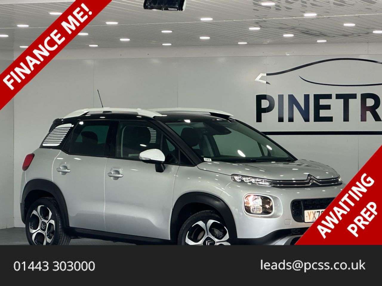A 2021 CITROEN C3 AIRCROSS 1.2 PureTech Flair SUV 5dr Petrol Manual 6 Spd Euro 6 (s/s) (110 ps) A 2021 CITROEN C3 AIRCROSS 1.2 PureTech Flair SUV 5dr Petrol Manual 6 Spd Euro 6 (s/s) (110 ps)