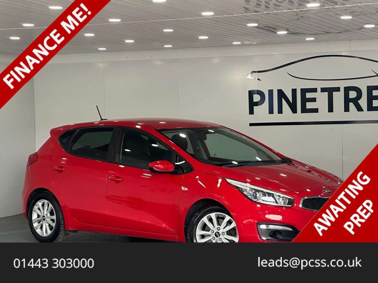 A 2016 KIA CEED 1.4 SR7 Hatchback 5dr Petrol Manual Euro 6 (98 bhp) A 2016 KIA CEED 1.4 SR7 Hatchback 5dr Petrol Manual Euro 6 (98 bhp)