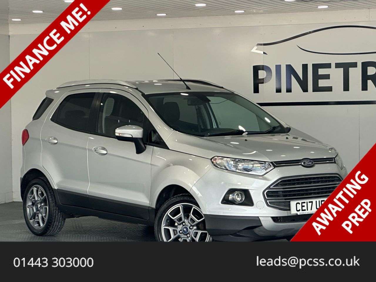 A 2017 FORD ECOSPORT 1.0T EcoBoost Titanium SUV 5dr Petrol Manual 2WD Euro 6 (s/s) (125 ps) A 2017 FORD ECOSPORT 1.0T EcoBoost Titanium SUV 5dr Petrol Manual 2WD Euro 6 (s/s) (125 ps)