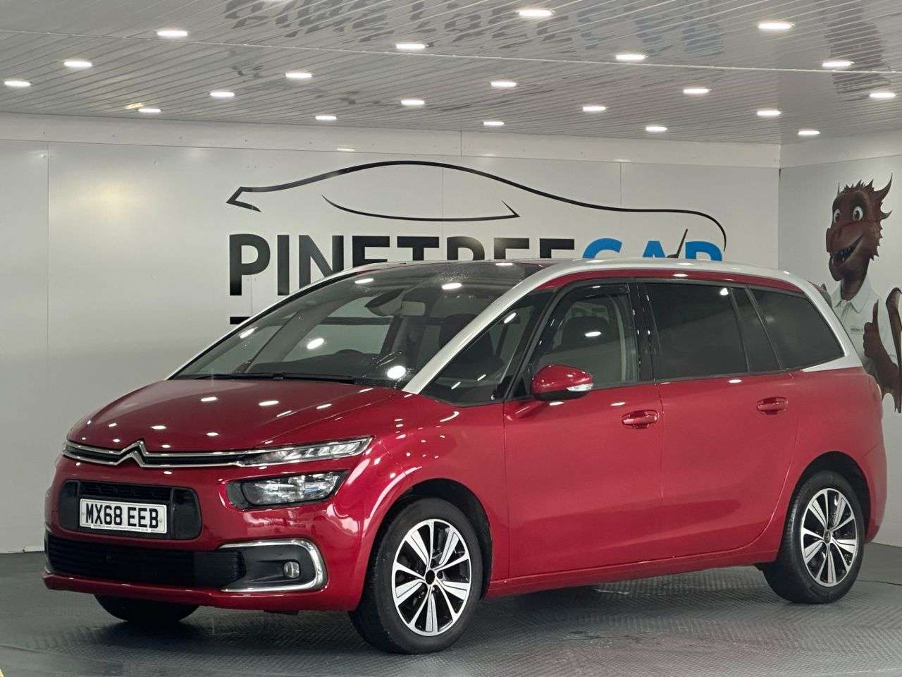 A 2019 CITROEN GRAND C4 SPACETOURER 1.6 BlueHDi Feel MPV 5dr Diesel Manual Euro 6 (s/s) (120 ps) A 2019 CITROEN GRAND C4 SPACETOURER 1.6 BlueHDi Feel MPV 5dr Diesel Manual Euro 6 (s/s) (120 ps)