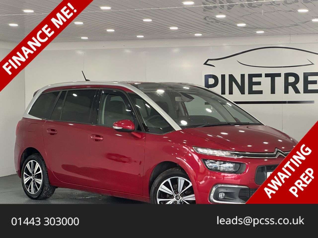 A 2019 CITROEN GRAND C4 SPACETOURER 1.6 BlueHDi Feel MPV 5dr Diesel Manual Euro 6 (s/s) (120 ps) A 2019 CITROEN GRAND C4 SPACETOURER 1.6 BlueHDi Feel MPV 5dr Diesel Manual Euro 6 (s/s) (120 ps)