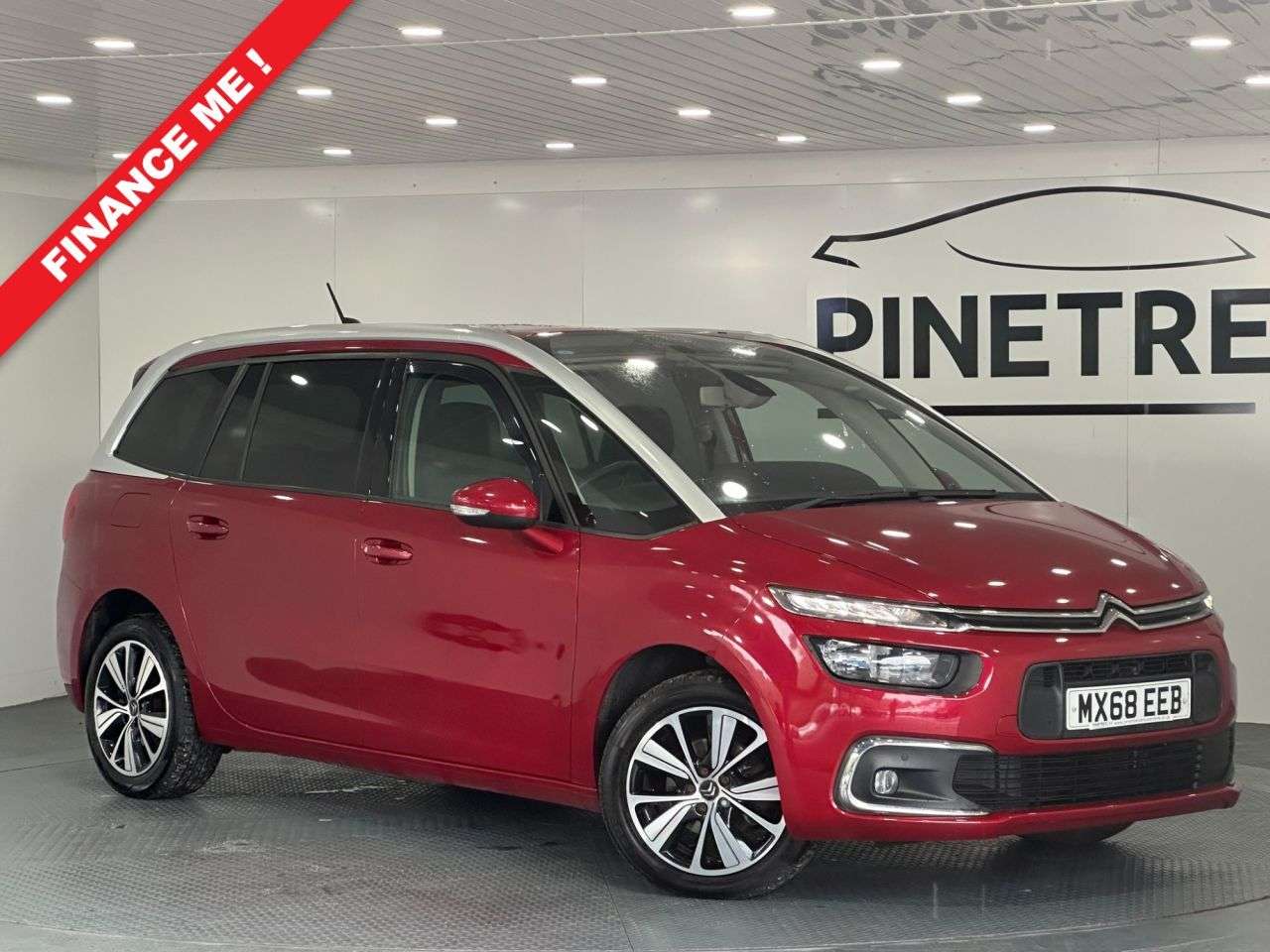 A 2019 CITROEN GRAND C4 SPACETOURER 1.6 BlueHDi Feel MPV 5dr Diesel Manual Euro 6 (s/s) (120 ps) A 2019 CITROEN GRAND C4 SPACETOURER 1.6 BlueHDi Feel MPV 5dr Diesel Manual Euro 6 (s/s) (120 ps)