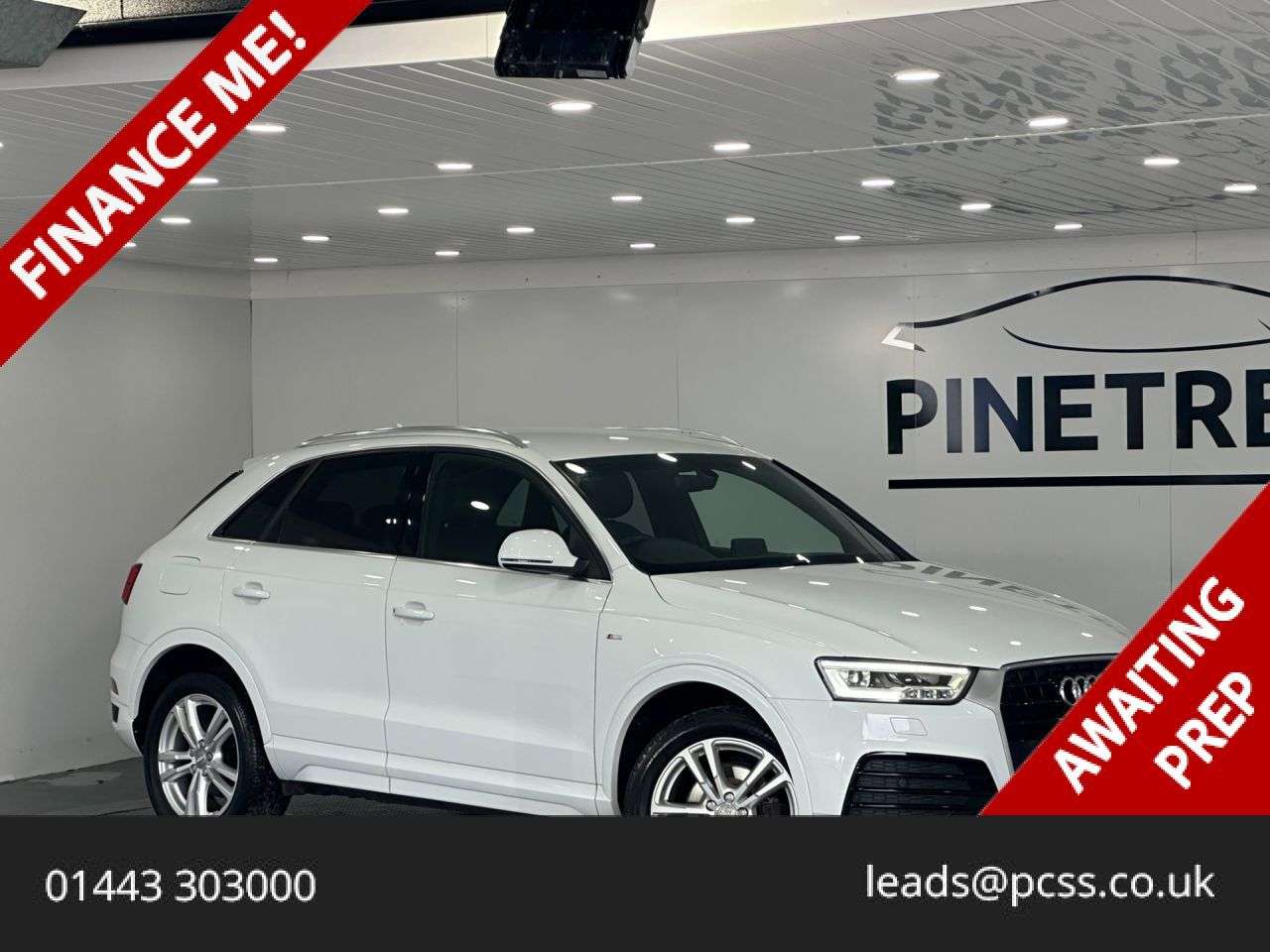 A 2016 AUDI Q3 2.0 TDI S line SUV 5dr Diesel Manual Euro 6 (s/s) (Nav) (150 ps) A 2016 AUDI Q3 2.0 TDI S line SUV 5dr Diesel Manual Euro 6 (s/s) (Nav) (150 ps)