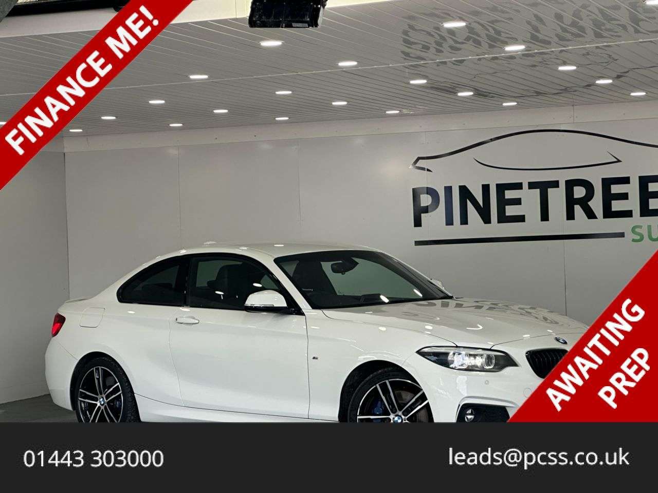 A 2019 BMW 2 SERIES 2.0 220d M Sport Coupe 2dr Diesel Auto Euro 6 (s/s) (190 ps) A 2019 BMW 2 SERIES 2.0 220d M Sport Coupe 2dr Diesel Auto Euro 6 (s/s) (190 ps)
