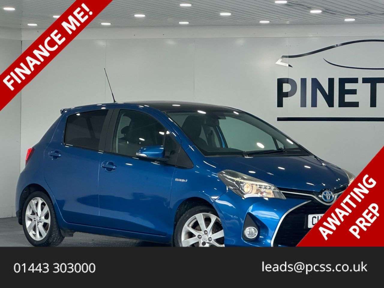 A 2014 TOYOTA YARIS 1.5 VVT-h Excel Hatchback 5dr Petrol Hybrid E-CVT Euro 6 (15in Alloy) (101 A 2014 TOYOTA YARIS 1.5 VVT-h Excel Hatchback 5dr Petrol Hybrid E-CVT Euro 6 (15in Alloy) (101