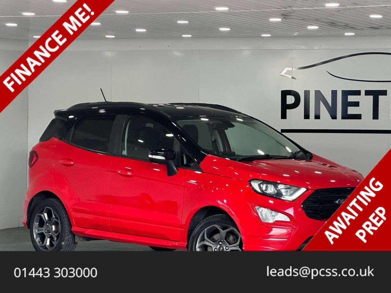 A 2019 FORD ECOSPORT 1.0T EcoBoost GPF ST-Line SUV 5dr Petrol Auto Euro 6 (s/s) (125 ps) A 2019 FORD ECOSPORT 1.0T EcoBoost GPF ST-Line SUV 5dr Petrol Auto Euro 6 (s/s) (125 ps)