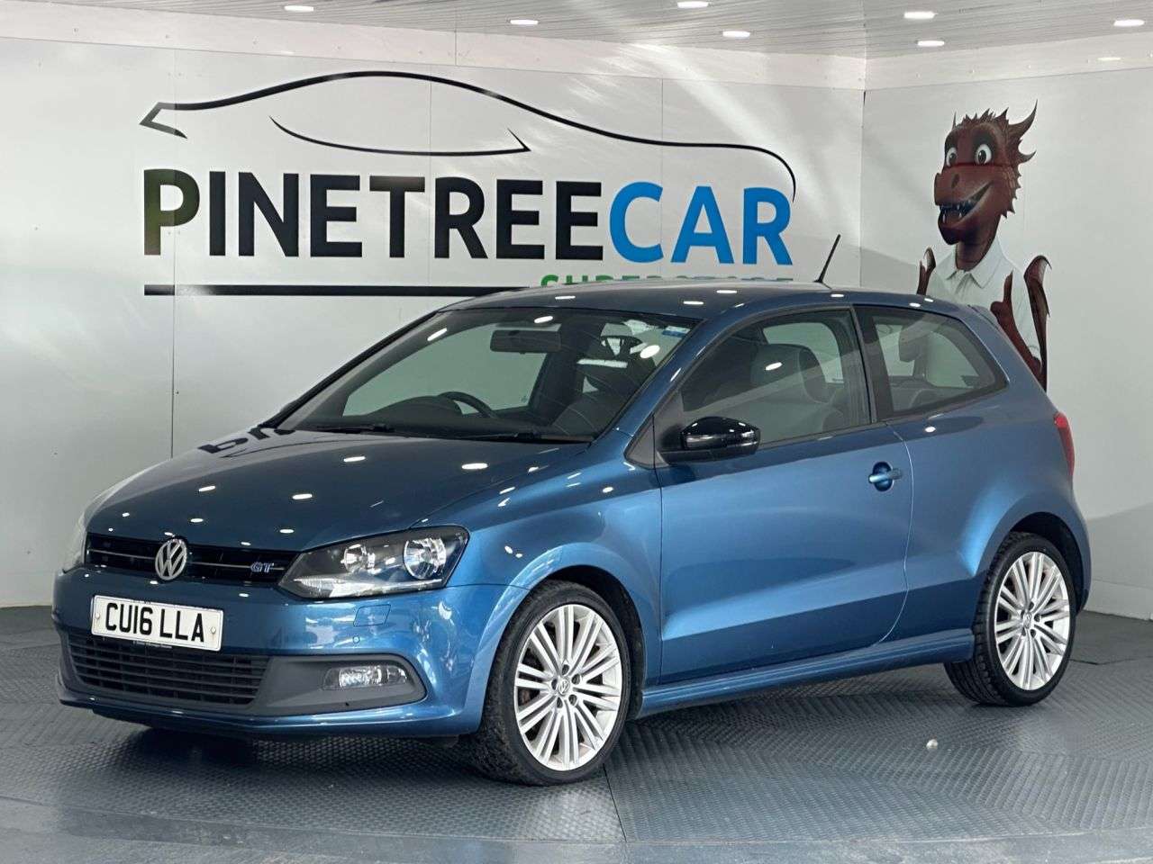 A 2016 VOLKSWAGEN POLO 1.4 TSI BlueMotion Tech ACT BlueGT Hatchback 3dr Petrol Manual Euro 6 (s/s) A 2016 VOLKSWAGEN POLO 1.4 TSI BlueMotion Tech ACT BlueGT Hatchback 3dr Petrol Manual Euro 6 (s/s)