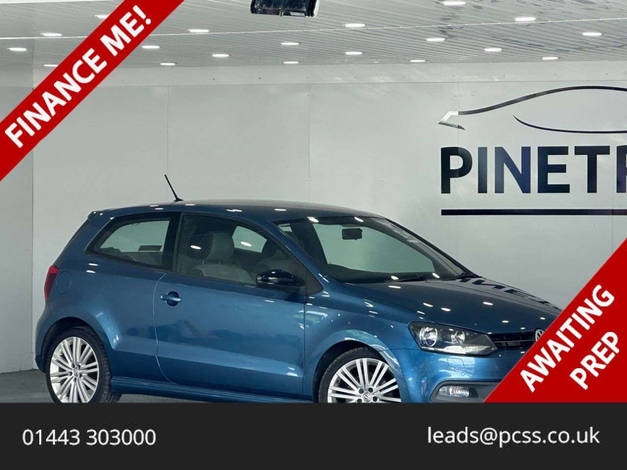 A 2016 VOLKSWAGEN POLO 1.4 TSI BlueMotion Tech ACT BlueGT Hatchback 3dr Petrol Manual Euro 6 (s/s) A 2016 VOLKSWAGEN POLO 1.4 TSI BlueMotion Tech ACT BlueGT Hatchback 3dr Petrol Manual Euro 6 (s/s)
