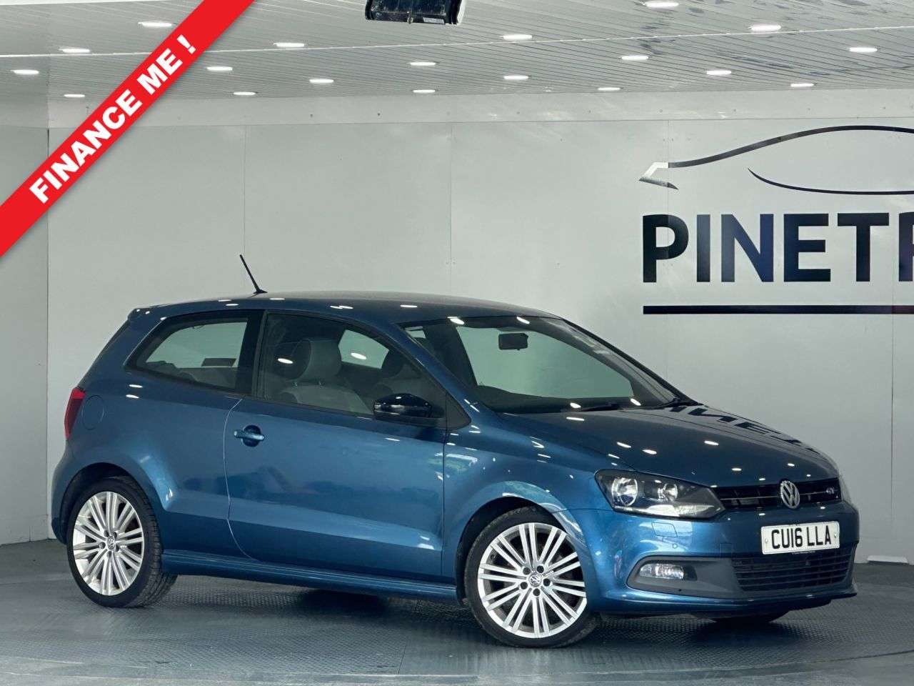 A 2016 VOLKSWAGEN POLO 1.4 TSI BlueMotion Tech ACT BlueGT Hatchback 3dr Petrol Manual Euro 6 (s/s) A 2016 VOLKSWAGEN POLO 1.4 TSI BlueMotion Tech ACT BlueGT Hatchback 3dr Petrol Manual Euro 6 (s/s)