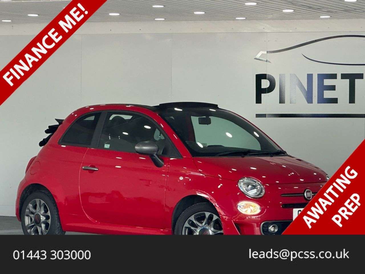 A 2018 FIAT 500C 1.2 S Convertible 2dr Petrol Manual Euro 6 (s/s) (69 bhp) A 2018 FIAT 500C 1.2 S Convertible 2dr Petrol Manual Euro 6 (s/s) (69 bhp)