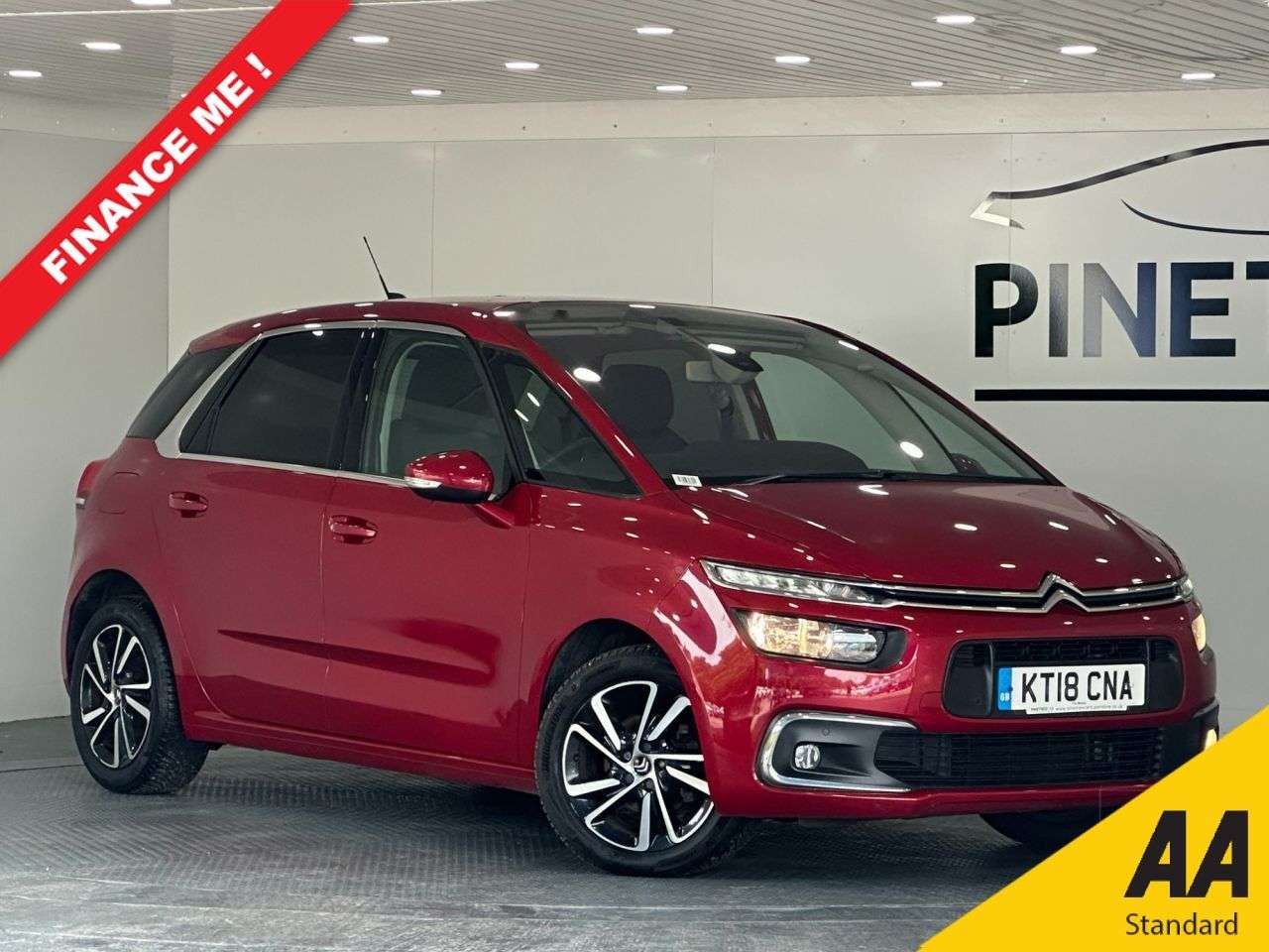 A 2018 CITROEN C4 PICASSO 1.2 PureTech Feel MPV 5dr Petrol Manual Euro 6 (s/s) (130 ps) A 2018 CITROEN C4 PICASSO 1.2 PureTech Feel MPV 5dr Petrol Manual Euro 6 (s/s) (130 ps)