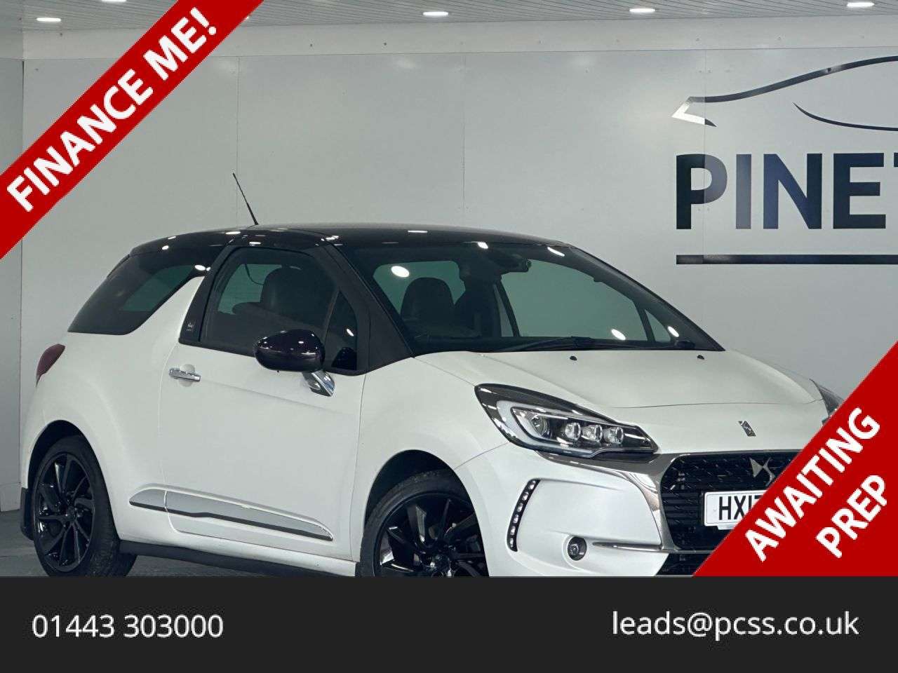 A 2017 DS AUTOMOBILES DS 3 1.2 PureTech Givenchy Le Makeup Hatchback 3dr Petrol Manual Euro 6 (s/s) (1 A 2017 DS AUTOMOBILES DS 3 1.2 PureTech Givenchy Le Makeup Hatchback 3dr Petrol Manual Euro 6 (s/s) (1
