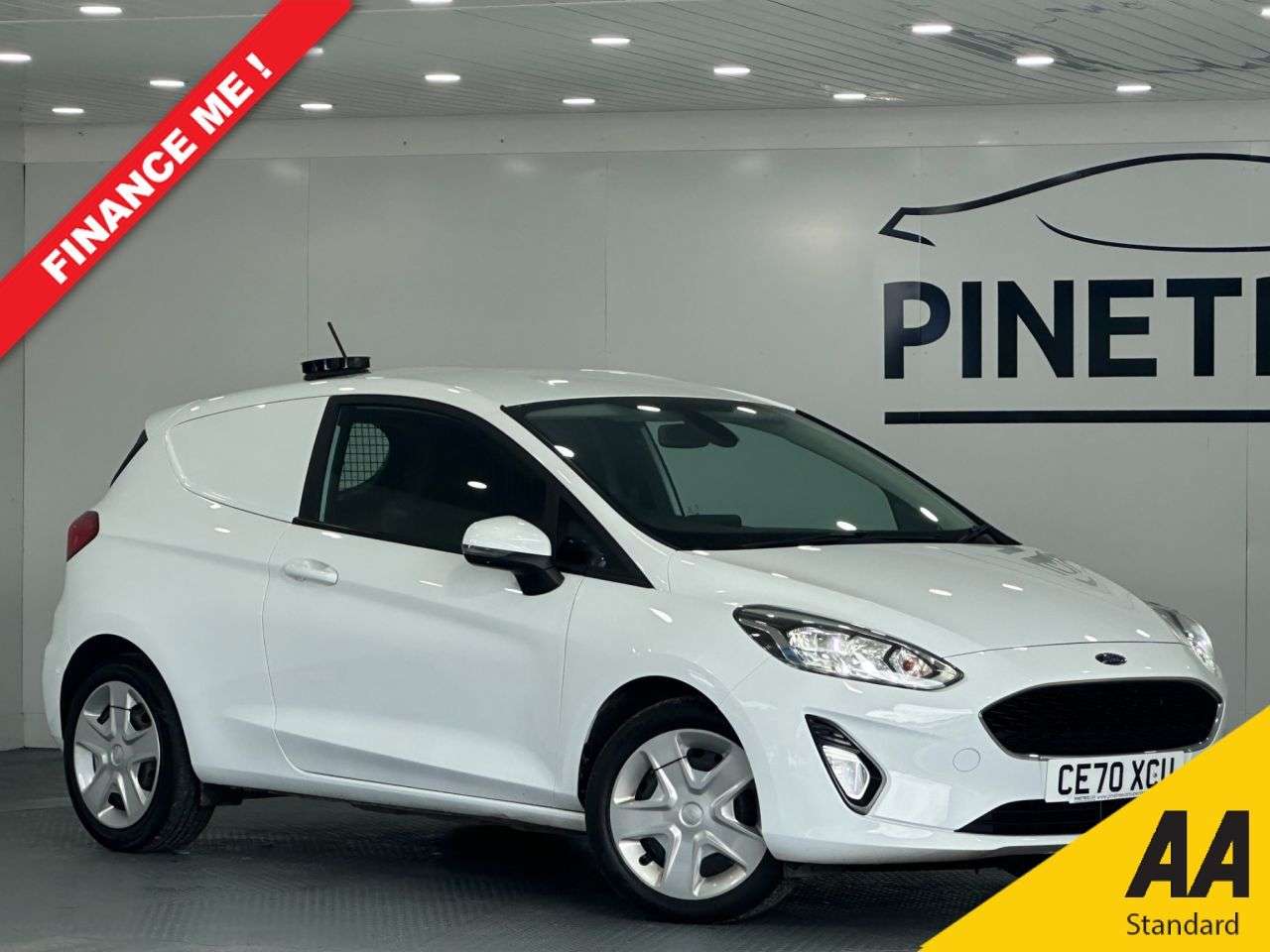 A 2020 FORD FIESTA VAN 1.0 EcoBoost Car Derived Van 3dr Petrol Manual Euro 6 (s/s) (95 ps) A 2020 FORD FIESTA VAN 1.0 EcoBoost Car Derived Van 3dr Petrol Manual Euro 6 (s/s) (95 ps)