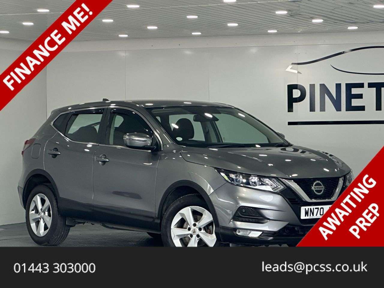 A 2020 NISSAN QASHQAI 1.3 DIG-T Acenta Premium SUV 5dr Petrol DCT Auto Euro 6 (s/s) (160 ps) A 2020 NISSAN QASHQAI 1.3 DIG-T Acenta Premium SUV 5dr Petrol DCT Auto Euro 6 (s/s) (160 ps)