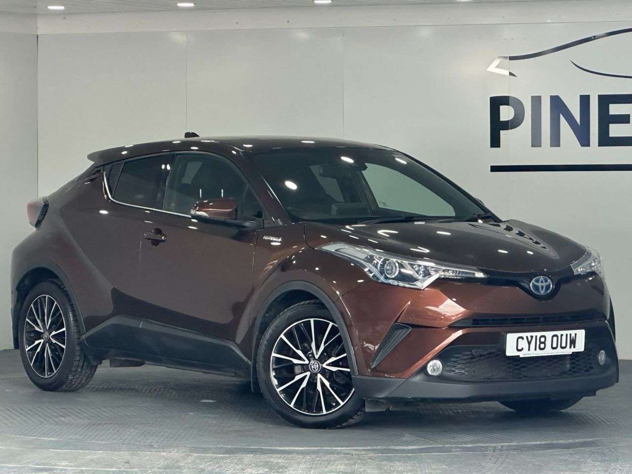 A 2018 TOYOTA C-HR 1.8 VVT-h Excel SUV 5dr Petrol Hybrid CVT Euro 6 (s/s) (122 ps) A 2018 TOYOTA C-HR 1.8 VVT-h Excel SUV 5dr Petrol Hybrid CVT Euro 6 (s/s) (122 ps)