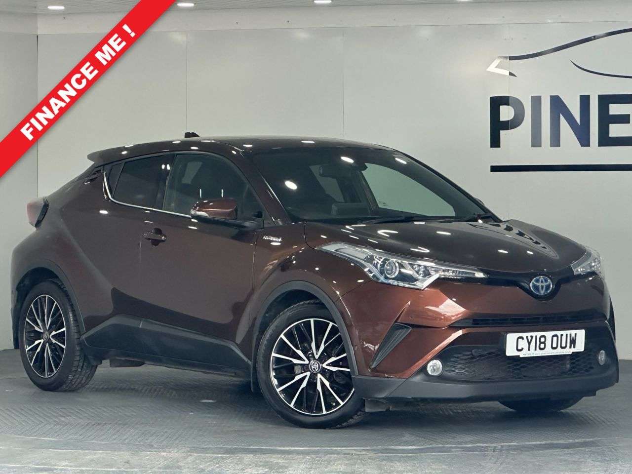 A 2018 TOYOTA C-HR 1.8 VVT-h Excel SUV 5dr Petrol Hybrid CVT Euro 6 (s/s) (122 ps) A 2018 TOYOTA C-HR 1.8 VVT-h Excel SUV 5dr Petrol Hybrid CVT Euro 6 (s/s) (122 ps)