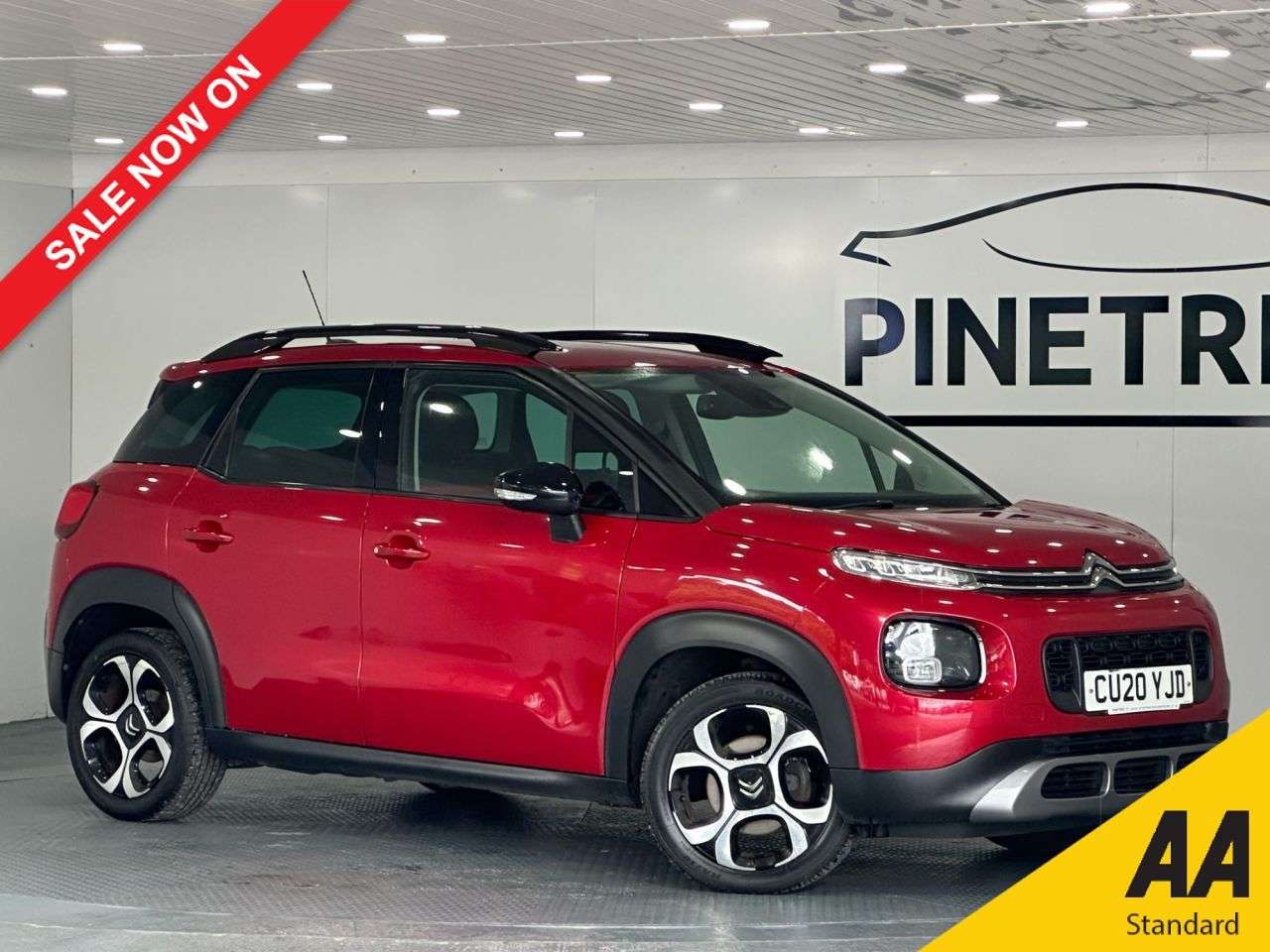 A 2020 CITROEN C3 AIRCROSS 1.2 PureTech Flair SUV 5dr Petrol Manual 6 Spd Euro 6 (s/s) (110 ps) A 2020 CITROEN C3 AIRCROSS 1.2 PureTech Flair SUV 5dr Petrol Manual 6 Spd Euro 6 (s/s) (110 ps)