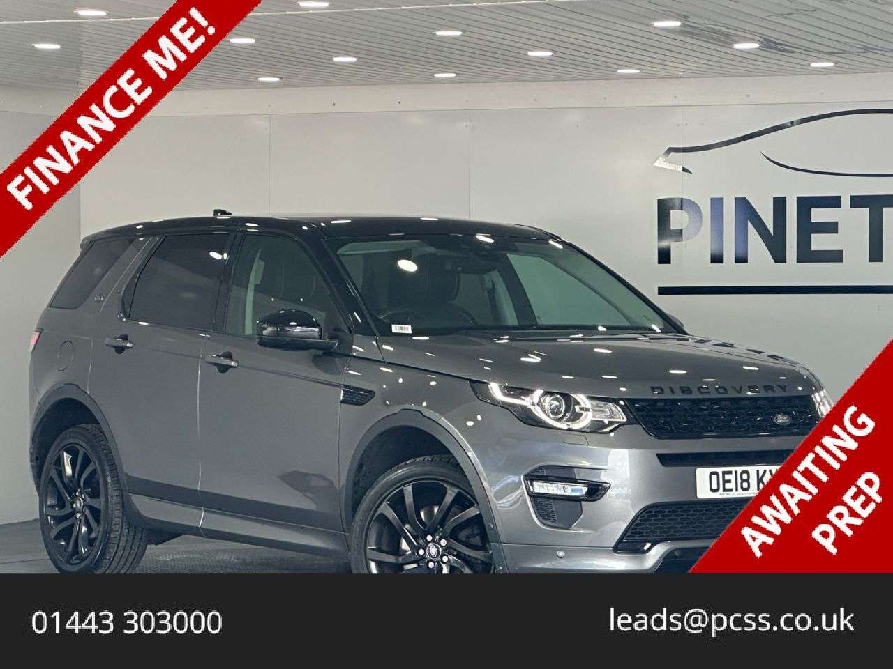 A 2018 LAND ROVER DISCOVERY SPORT 2.0 SD4 HSE Dynamic Lux SUV 5dr Diesel Auto 4WD Euro 6 (s/s) (240 ps) A 2018 LAND ROVER DISCOVERY SPORT 2.0 SD4 HSE Dynamic Lux SUV 5dr Diesel Auto 4WD Euro 6 (s/s) (240 ps)