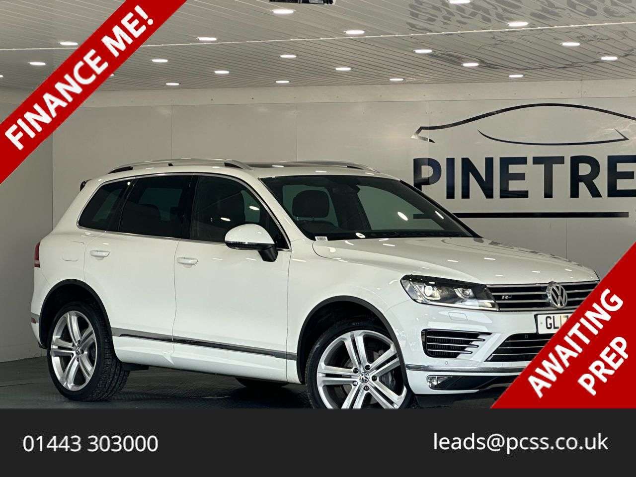 A 2017 VOLKSWAGEN TOUAREG 3.0 TDI V6 BlueMotion Tech R-Line Plus SUV 5dr Diesel Tiptronic 4WD Euro 6 A 2017 VOLKSWAGEN TOUAREG 3.0 TDI V6 BlueMotion Tech R-Line Plus SUV 5dr Diesel Tiptronic 4WD Euro 6