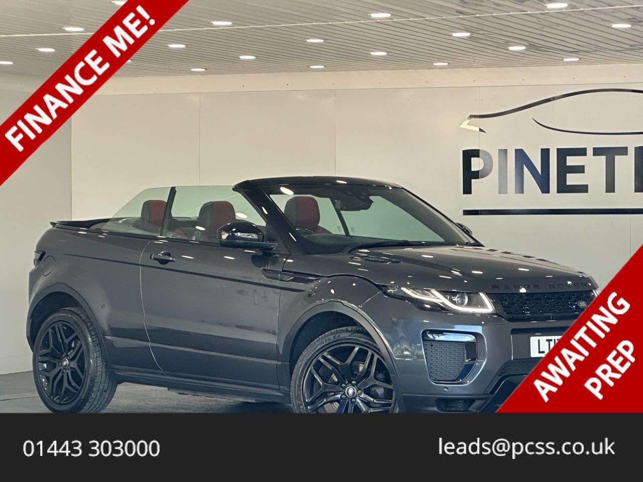 A 2017 LAND ROVER RANGE ROVER EVOQUE 2.0 Si4 HSE Dynamic Convertible 2dr Petrol Auto 4WD Euro 6 (s/s) (240 ps) A 2017 LAND ROVER RANGE ROVER EVOQUE 2.0 Si4 HSE Dynamic Convertible 2dr Petrol Auto 4WD Euro 6 (s/s) (240 ps)