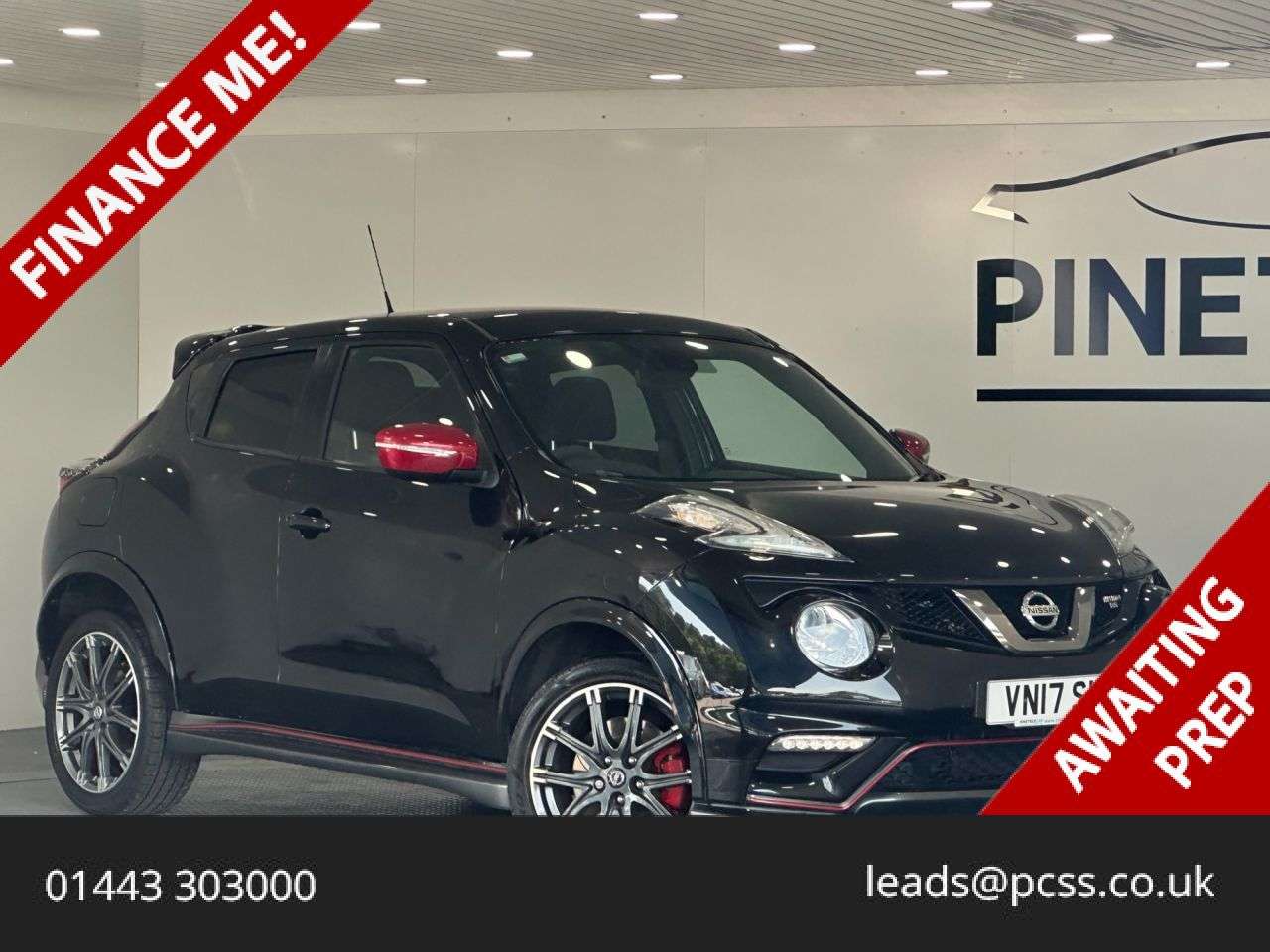 A 2017 NISSAN JUKE 1.6 DIG-T Nismo RS SUV 5dr Petrol Manual Euro 6 (218 ps) A 2017 NISSAN JUKE 1.6 DIG-T Nismo RS SUV 5dr Petrol Manual Euro 6 (218 ps)