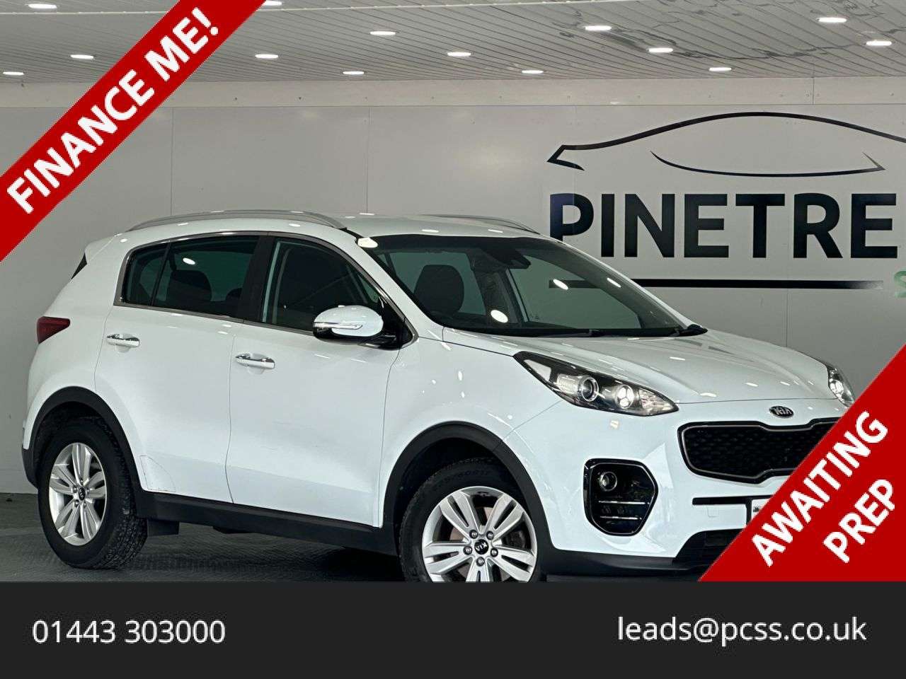 A 2018 KIA SPORTAGE 1.7 CRDi 2 SUV 5dr Diesel DCT Euro 6 (s/s) (139 bhp) A 2018 KIA SPORTAGE 1.7 CRDi 2 SUV 5dr Diesel DCT Euro 6 (s/s) (139 bhp)