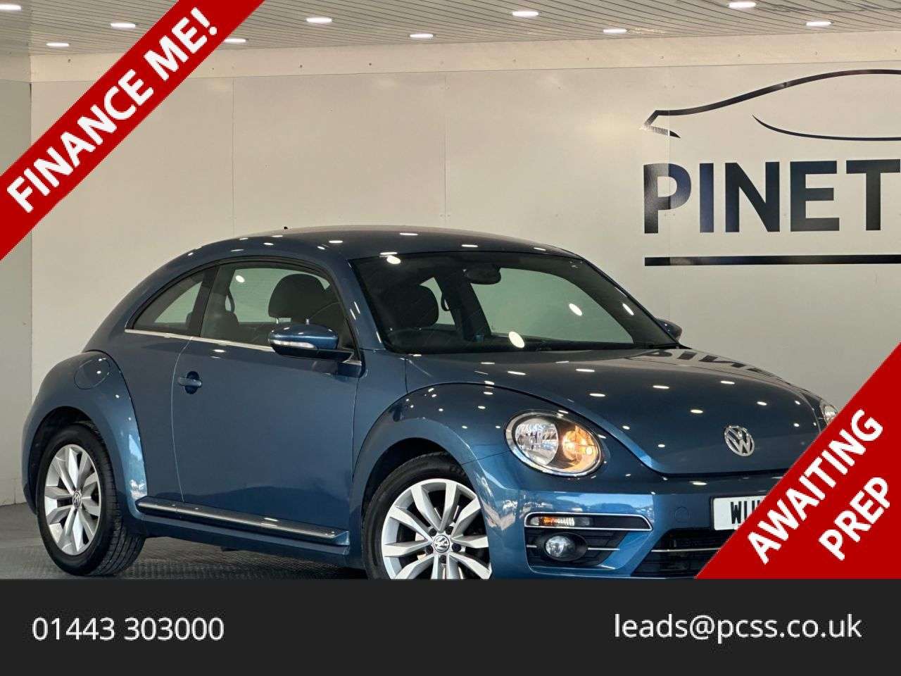 A 2017 VOLKSWAGEN BEETLE 1.2 TSI BlueMotion Tech Design Hatchback 3dr Petrol DSG Euro 6 (s/s) (105 p A 2017 VOLKSWAGEN BEETLE 1.2 TSI BlueMotion Tech Design Hatchback 3dr Petrol DSG Euro 6 (s/s) (105 p
