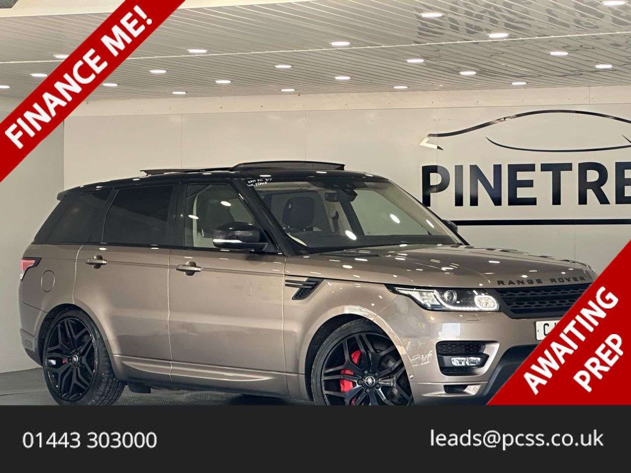 A 2017 LAND ROVER RANGE ROVER SPORT 3.0 SD V6 Autobiography Dynamic SUV 5dr Diesel Auto 4WD Euro 6 (s/s) (306 p A 2017 LAND ROVER RANGE ROVER SPORT 3.0 SD V6 Autobiography Dynamic SUV 5dr Diesel Auto 4WD Euro 6 (s/s) (306 p