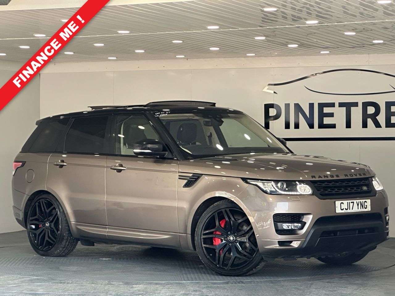 A 2017 LAND ROVER RANGE ROVER SPORT 3.0 SD V6 Autobiography Dynamic SUV 5dr Diesel Auto 4WD Euro 6 (s/s) (306 p A 2017 LAND ROVER RANGE ROVER SPORT 3.0 SD V6 Autobiography Dynamic SUV 5dr Diesel Auto 4WD Euro 6 (s/s) (306 p