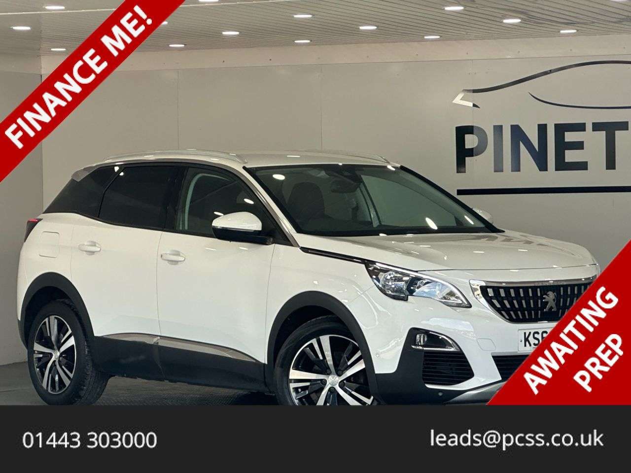 A 2018 PEUGEOT 3008 1.5 BlueHDi Allure SUV 5dr Diesel Manual Euro 6 (s/s) (130 ps) A 2018 PEUGEOT 3008 1.5 BlueHDi Allure SUV 5dr Diesel Manual Euro 6 (s/s) (130 ps)