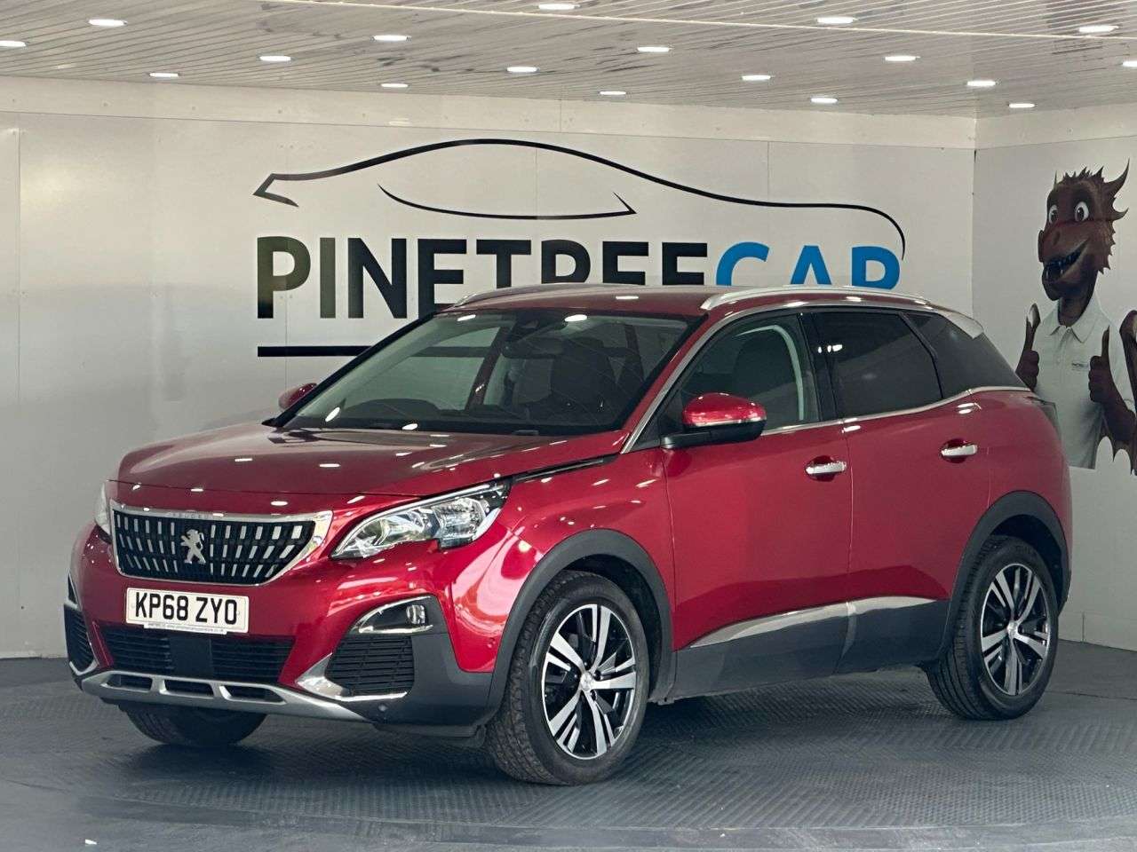 A 2018 PEUGEOT 3008 1.5 BlueHDi Allure SUV 5dr Diesel EAT Euro 6 (s/s) (130 ps) A 2018 PEUGEOT 3008 1.5 BlueHDi Allure SUV 5dr Diesel EAT Euro 6 (s/s) (130 ps)