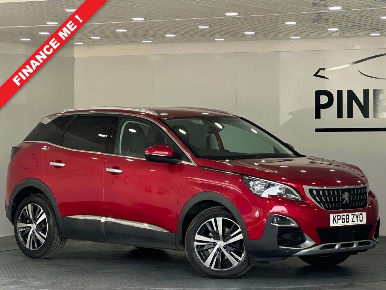 A 2018 PEUGEOT 3008 1.5 BlueHDi Allure SUV 5dr Diesel EAT Euro 6 (s/s) (130 ps) A 2018 PEUGEOT 3008 1.5 BlueHDi Allure SUV 5dr Diesel EAT Euro 6 (s/s) (130 ps)
