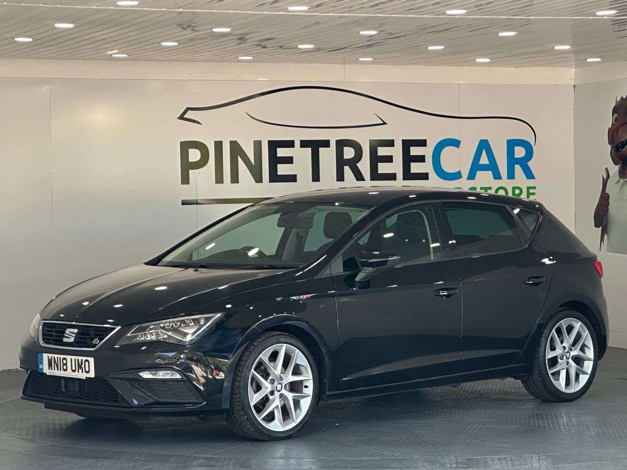 A 2018 SEAT LEON 1.4 TSI FR Technology Hatchback 5dr Petrol Manual Euro 6 (s/s) (125 ps) A 2018 SEAT LEON 1.4 TSI FR Technology Hatchback 5dr Petrol Manual Euro 6 (s/s) (125 ps)