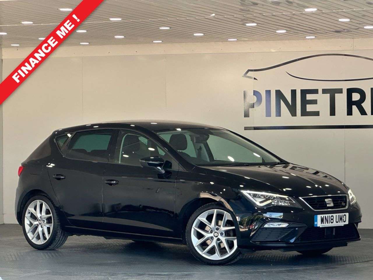 A 2018 SEAT LEON 1.4 TSI FR Technology Hatchback 5dr Petrol Manual Euro 6 (s/s) (125 ps) A 2018 SEAT LEON 1.4 TSI FR Technology Hatchback 5dr Petrol Manual Euro 6 (s/s) (125 ps)