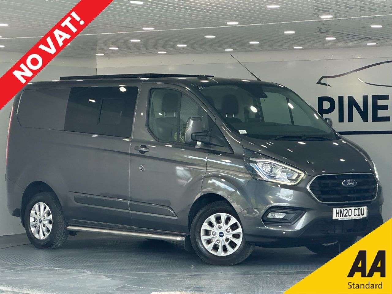A 2020 FORD TRANSIT CUSTOM 2.0 340 EcoBlue MHEV Limited Panel Van 5dr Diesel Manual L1 H1 Euro 6 (s/s) A 2020 FORD TRANSIT CUSTOM 2.0 340 EcoBlue MHEV Limited Panel Van 5dr Diesel Manual L1 H1 Euro 6 (s/s)