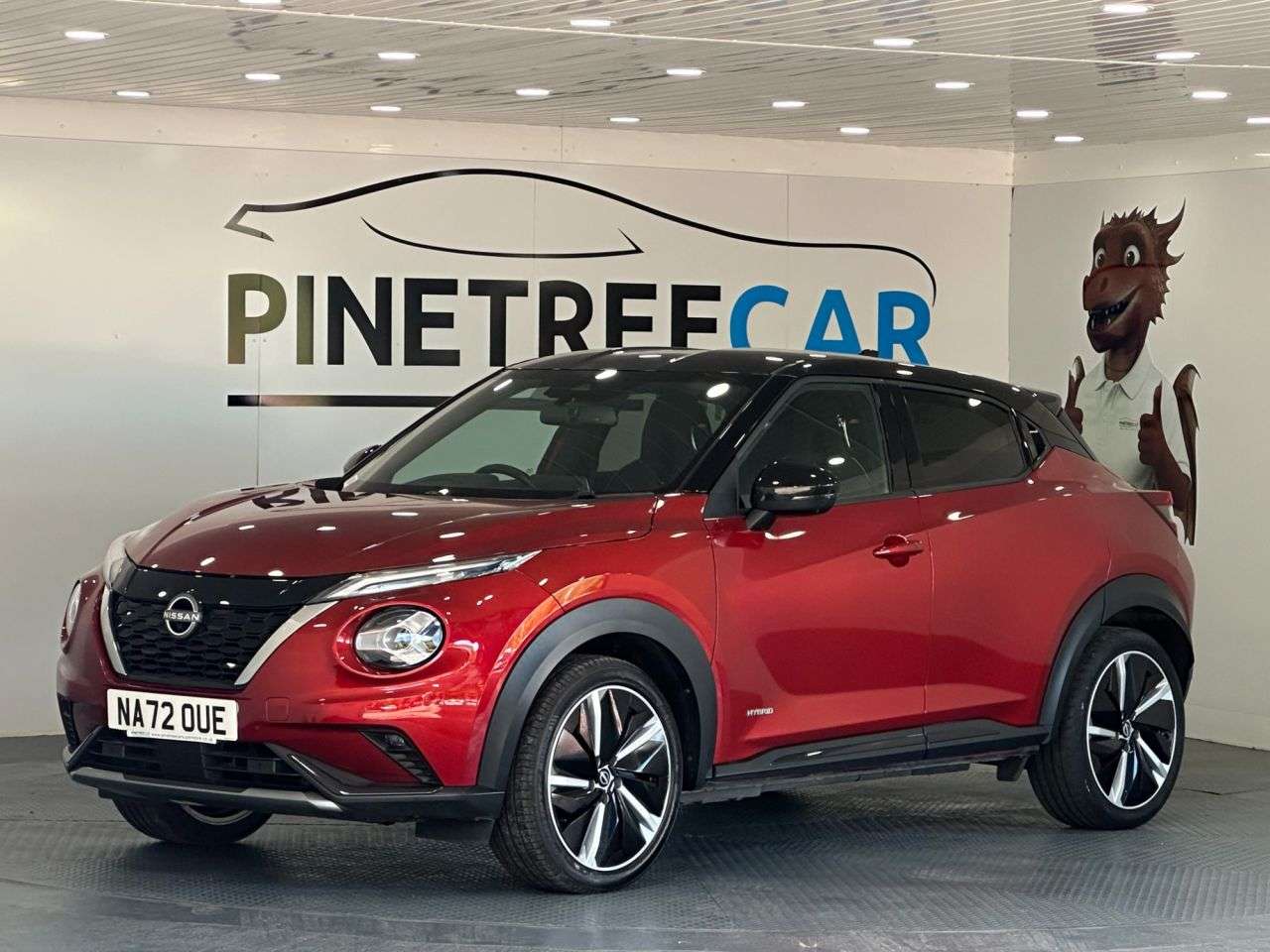 A 2022 NISSAN JUKE 1.6 Tekna+ SUV 5dr Petrol Hybrid Auto Euro 6 (143 ps) A 2022 NISSAN JUKE 1.6 Tekna+ SUV 5dr Petrol Hybrid Auto Euro 6 (143 ps)