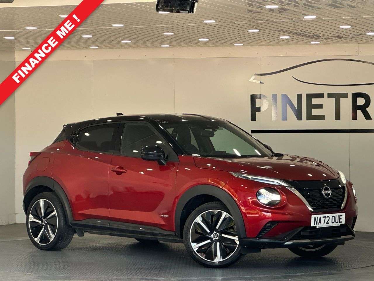 A 2022 NISSAN JUKE 1.6 Tekna+ SUV 5dr Petrol Hybrid Auto Euro 6 (143 ps) A 2022 NISSAN JUKE 1.6 Tekna+ SUV 5dr Petrol Hybrid Auto Euro 6 (143 ps)